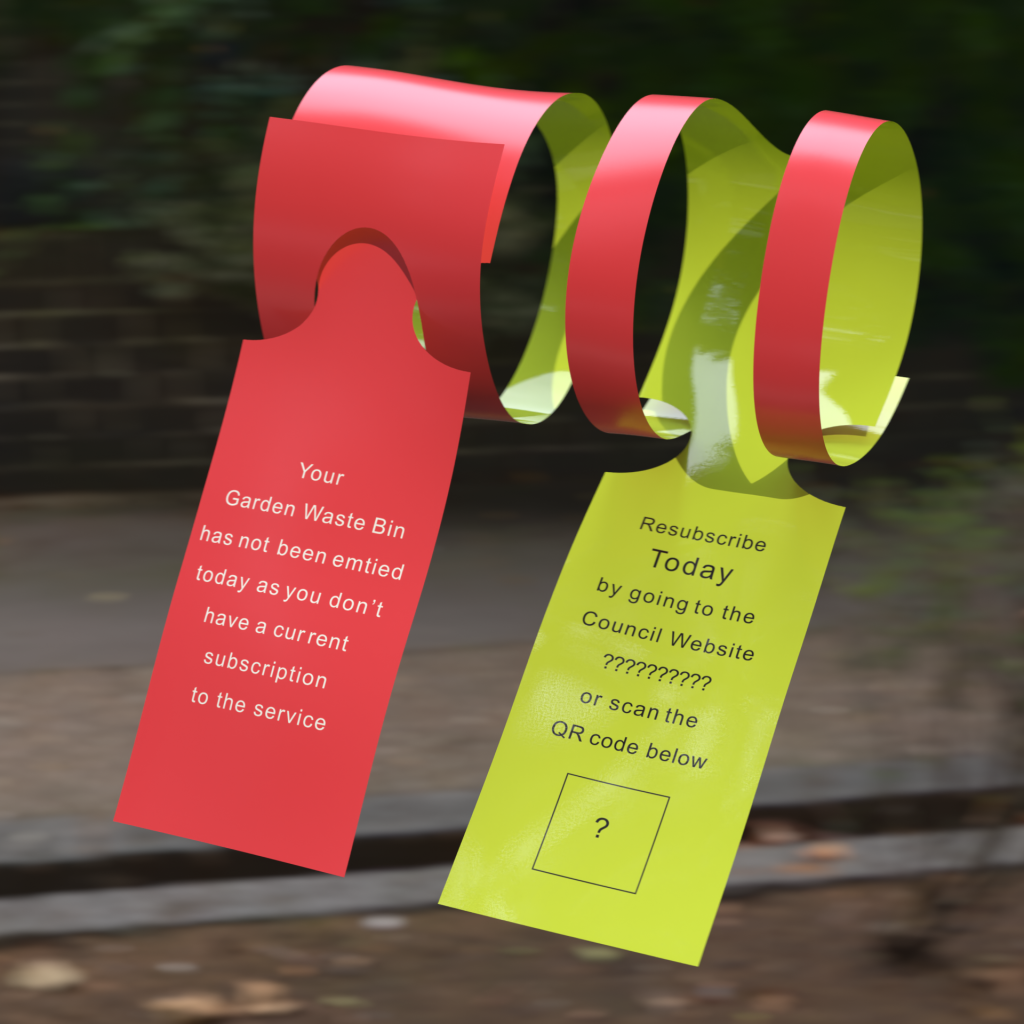 Resubscription Reminder Bin Tag